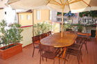 sunny terrace