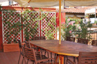 sunny terrace
