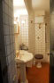 bathroom with antique pieces
