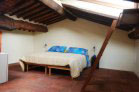 loft room with two singles that may be easily moved together