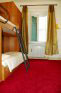bunk bed for 2 persons plus 1 roll-out bed