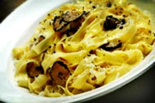 Taglierini al tartufo (truffle) 